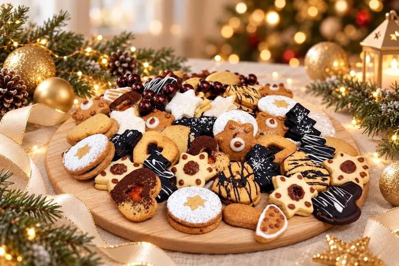 Vianočná klasika City Cake Company, mix deviatich druhov vianočného pečiva