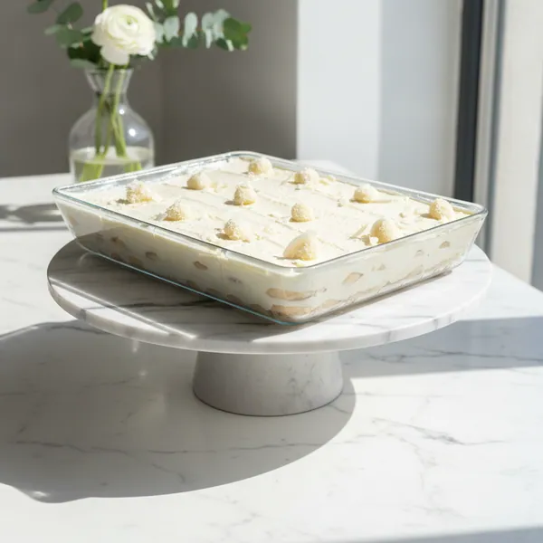 Domáce kokosové tiramisu